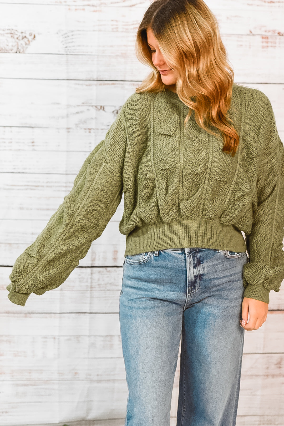 Green Ivy Sweater