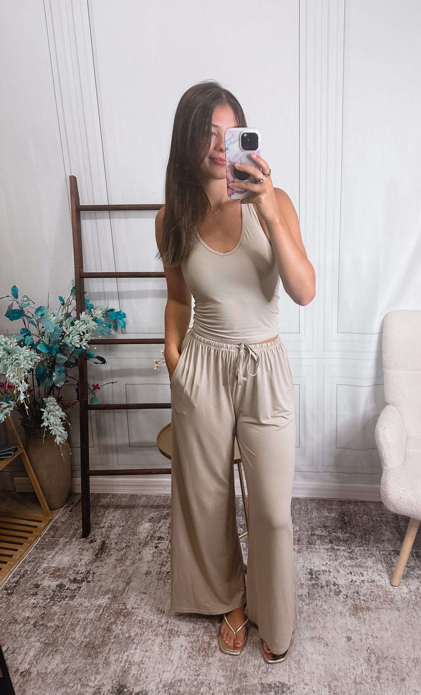 Cloud Nine ButterSoft Jumpsuit – Taupe