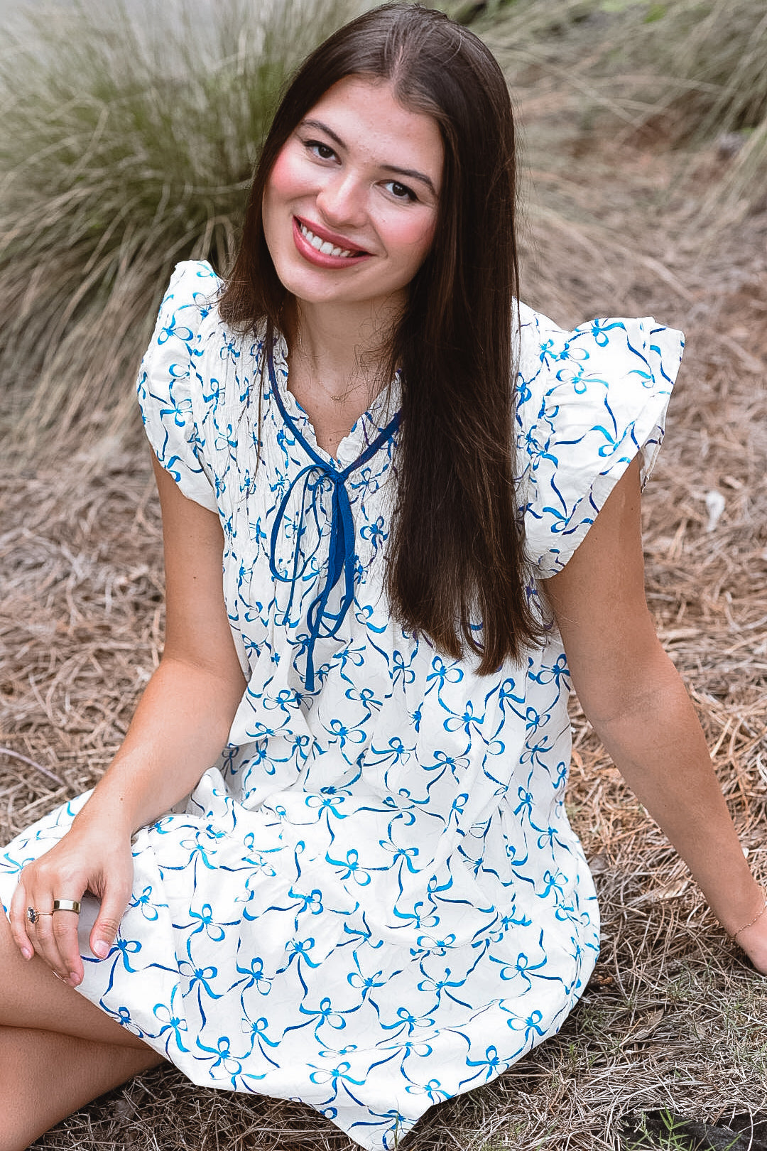 The Bluebell Charm Dress