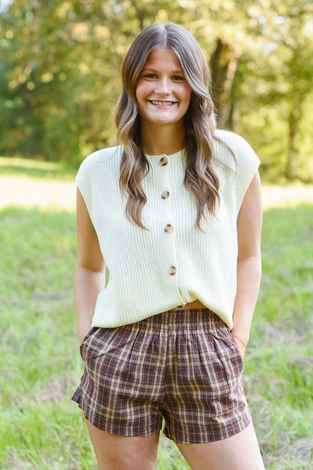 🤎 The Harvest Plaid Shorts