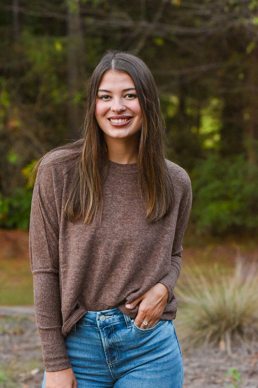 Mocha Dreams Lightweight Sweater