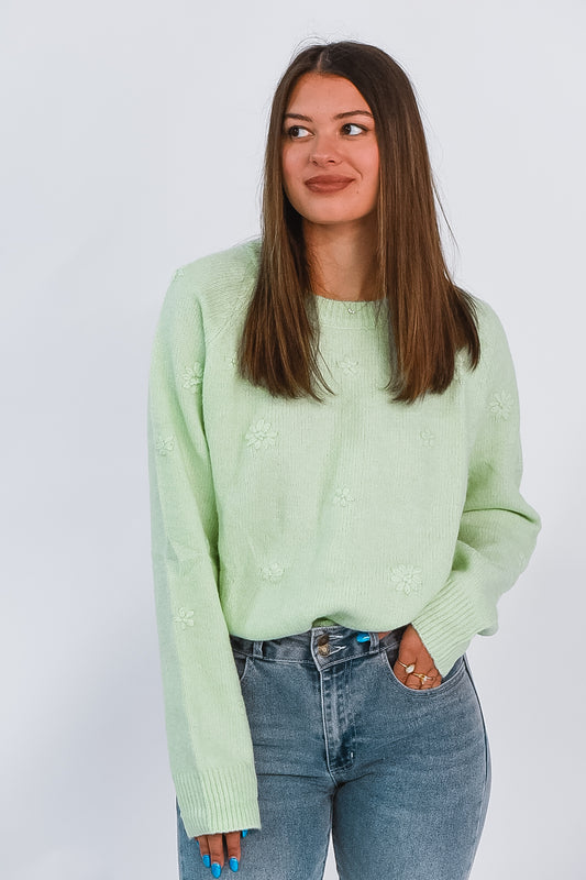 Mint Bliss One Size Sweater