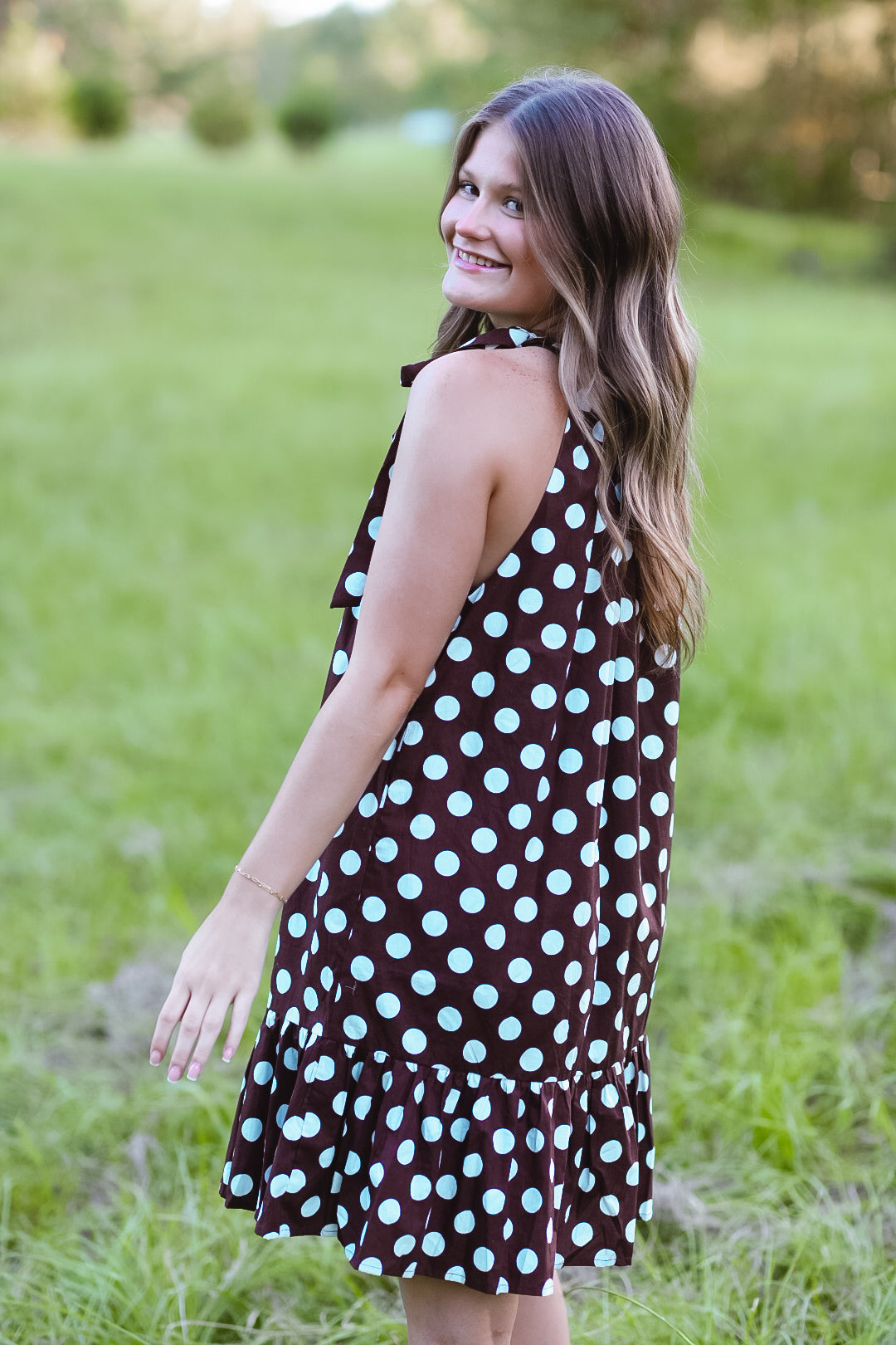Spotted in Style Polka Dot Dress