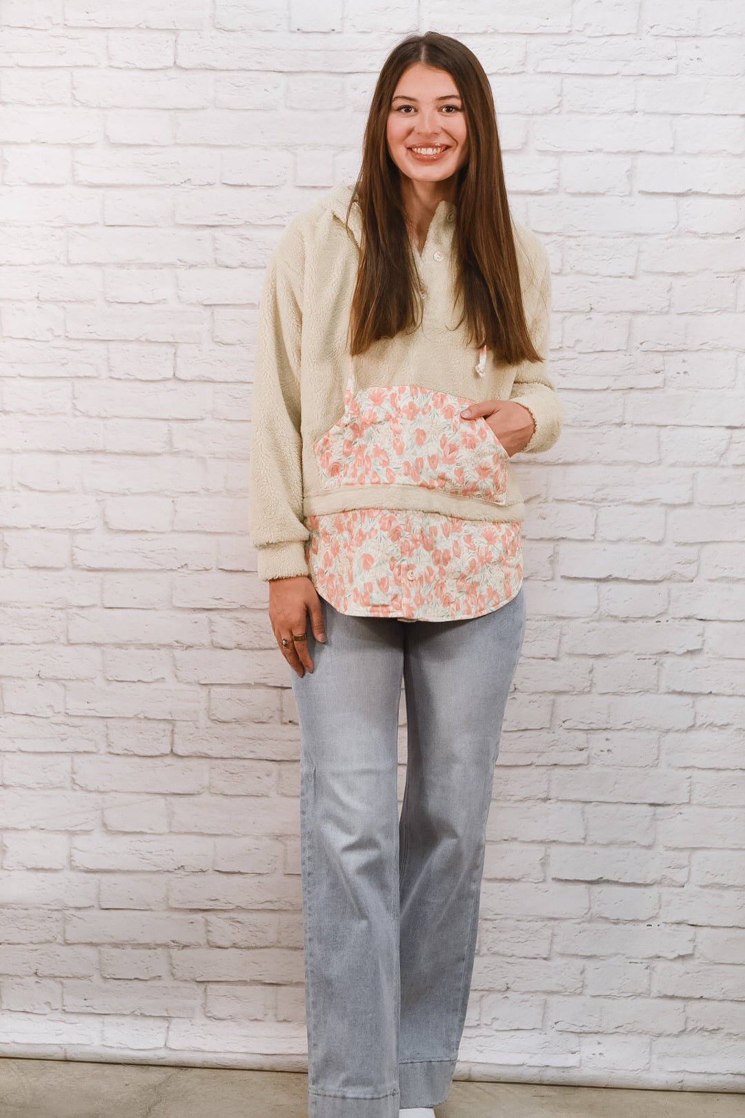 Rosewood Cottage Sherpa Hoodie
