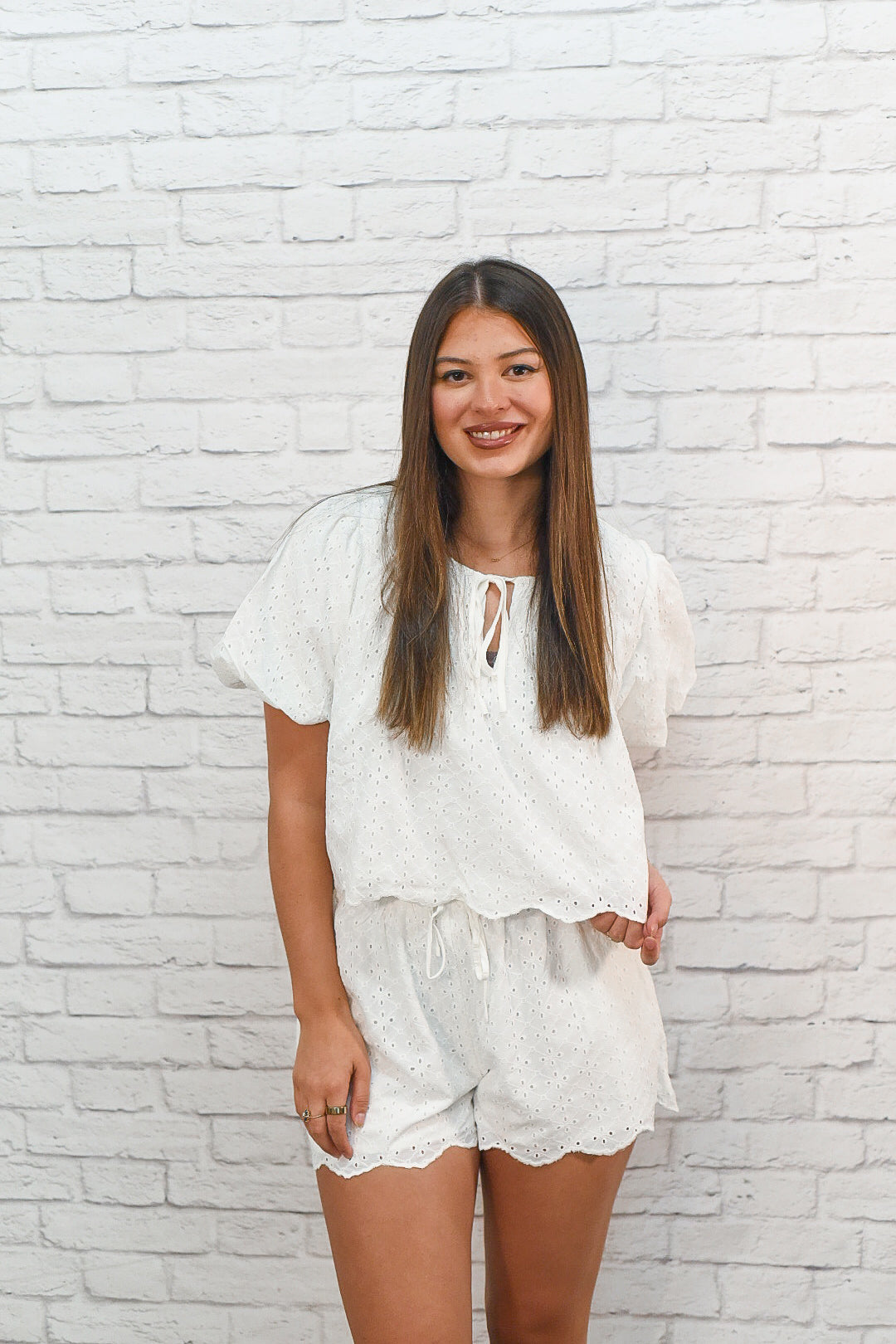 Sweet Escape Eyelet Set