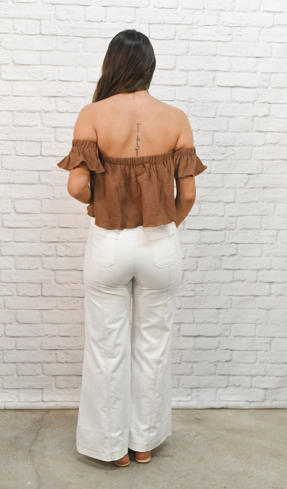 Clean Slate Wide-Leg Pants