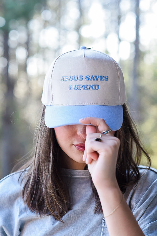 Jesus Saves I Spend Cap