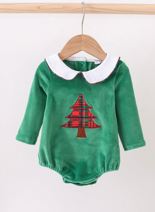 Green Velvet Tree Bubble (Preorder)