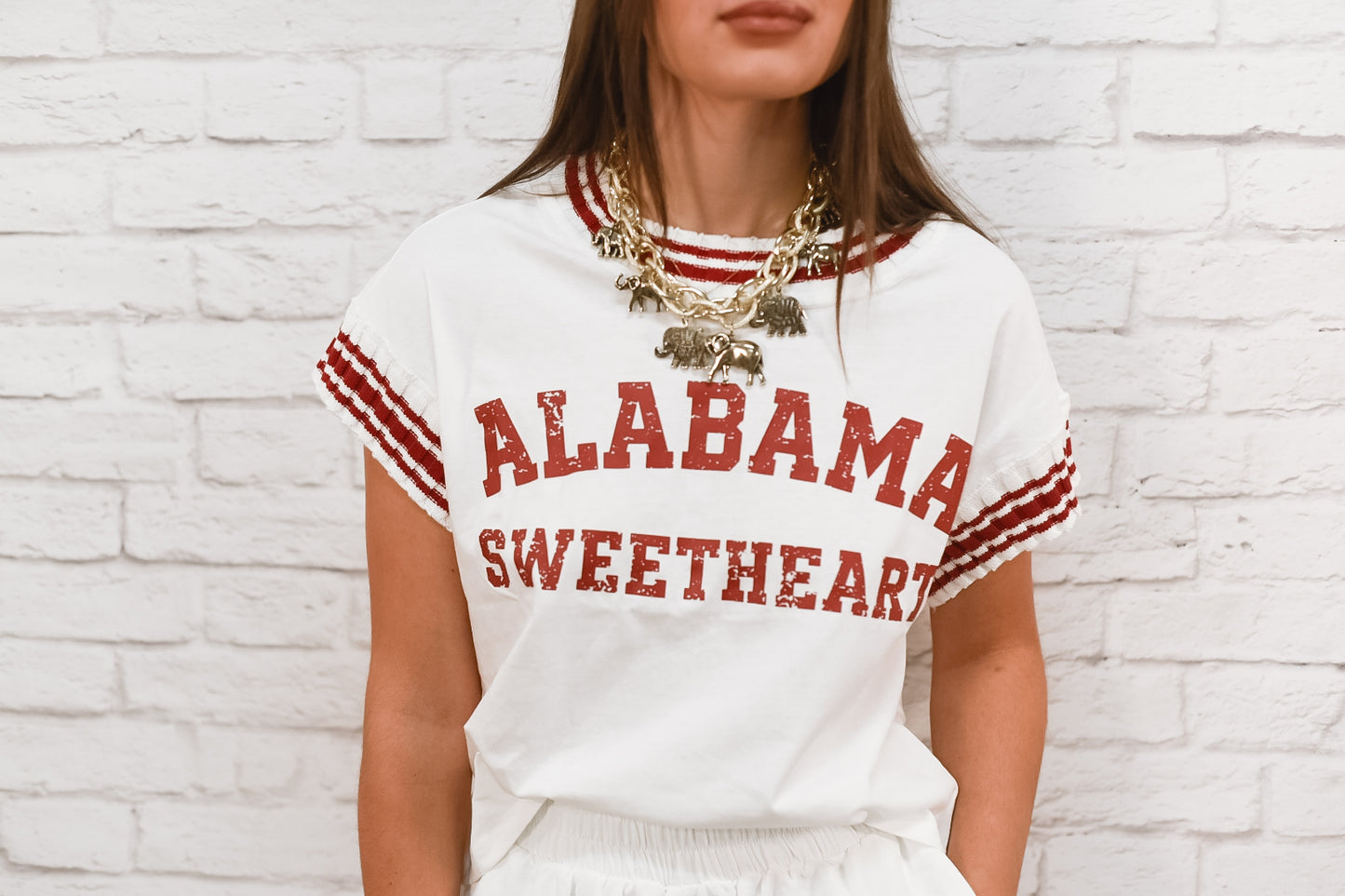 Alabama Sweetheart Varsity Tee