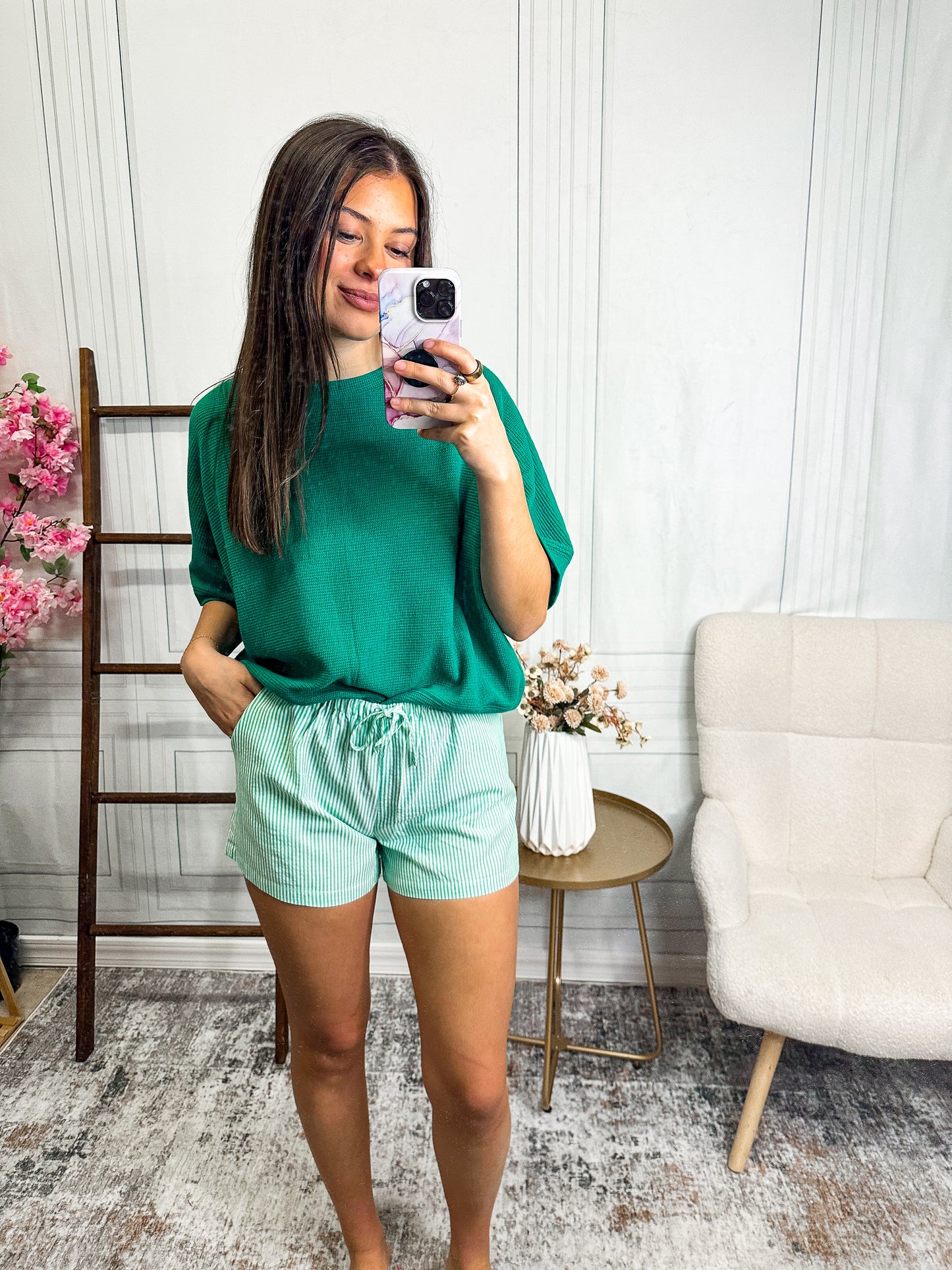 Everyday Comfort Textured Oversized Knit Top