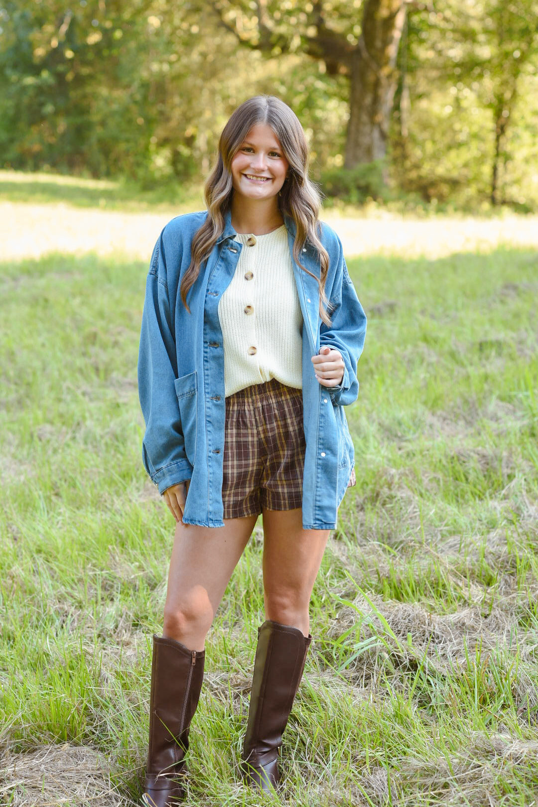 💙 The Easygoing Denim Shacket