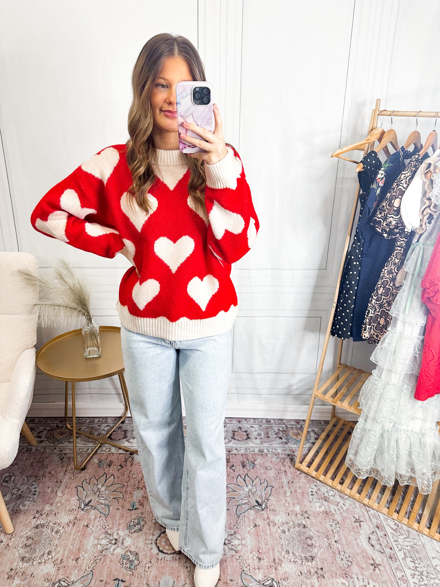 Heart Eyes Cozy Sweater