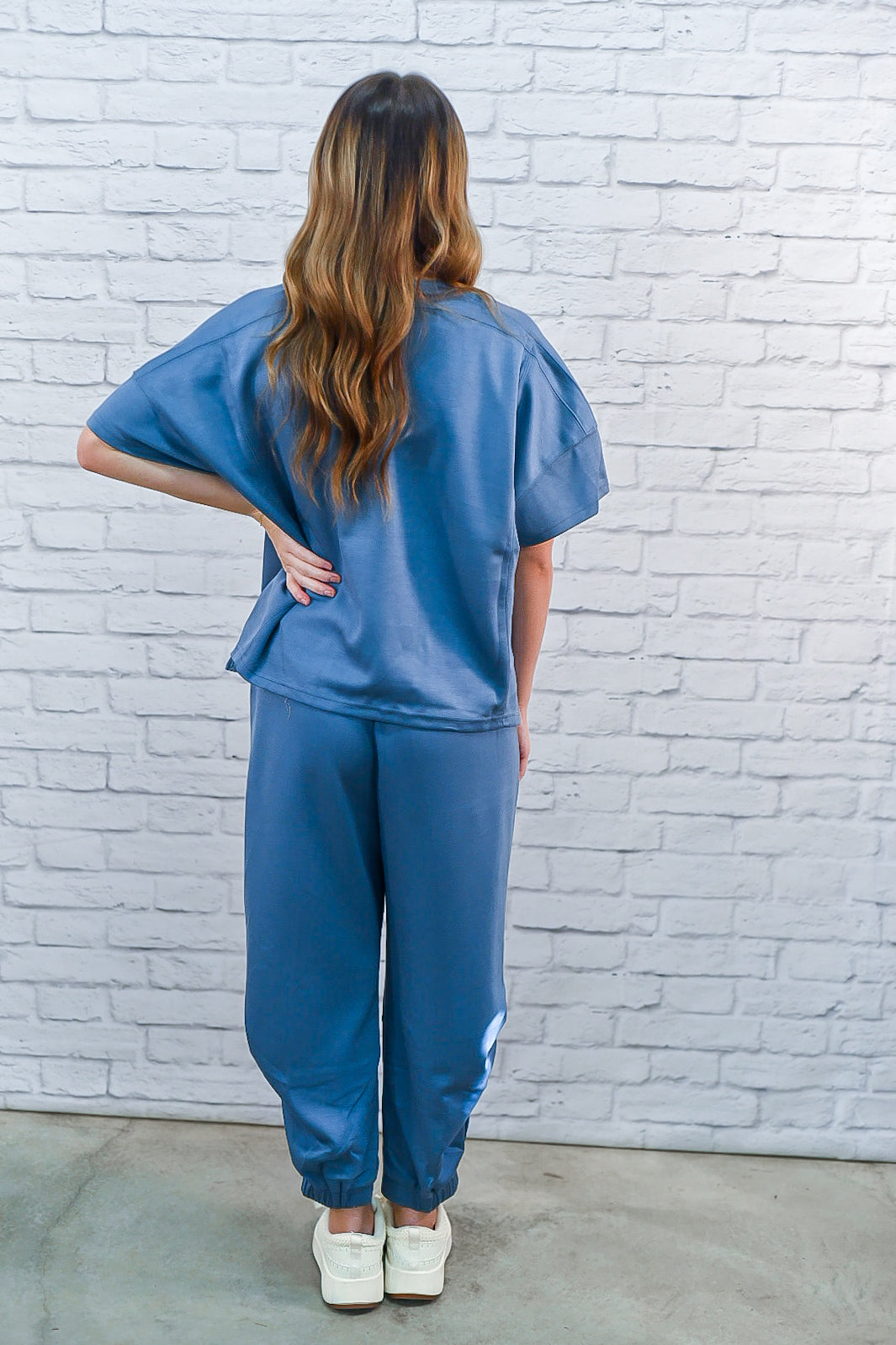 Coastal Breeze Oversized Lounge Pants Set