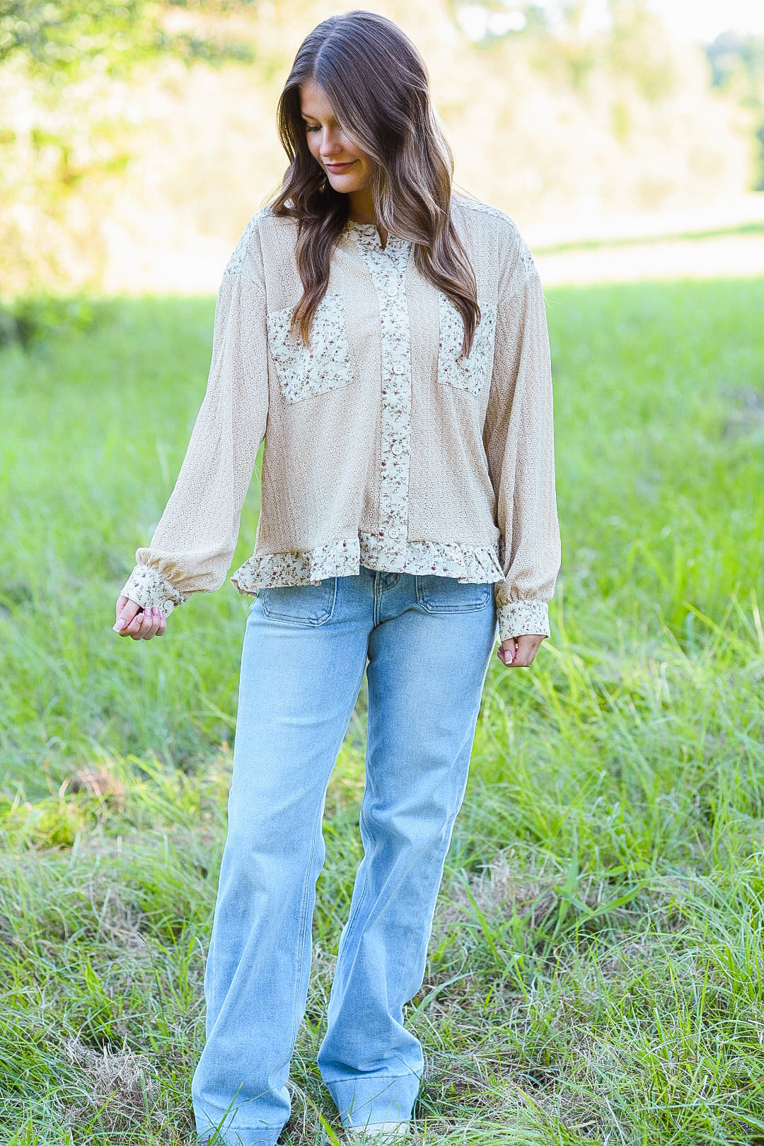 Prairie Days Patchwork Top