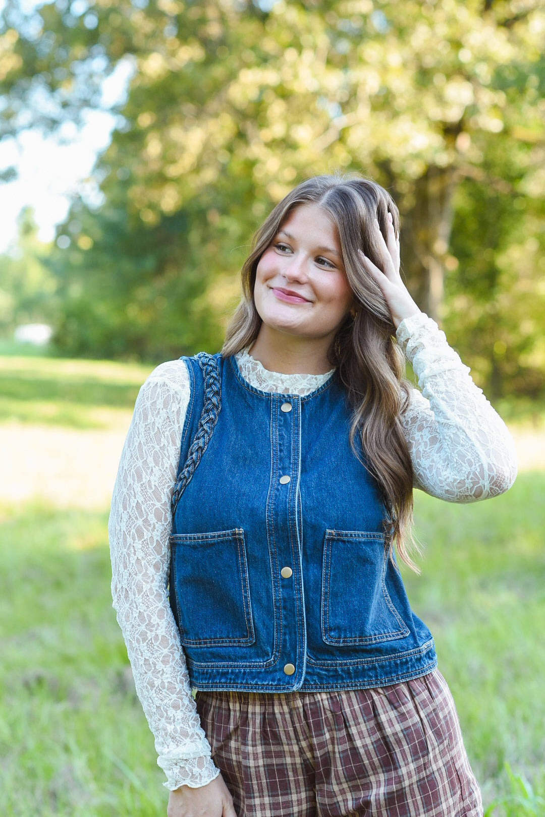 The Main Street Denim Vest