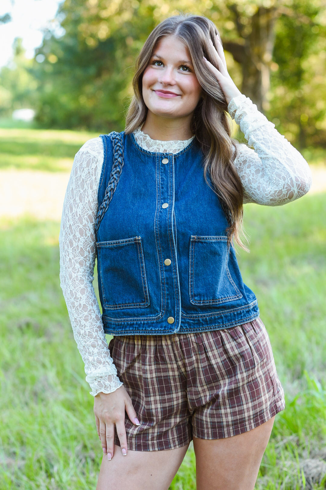 🤎 The Harvest Plaid Shorts
