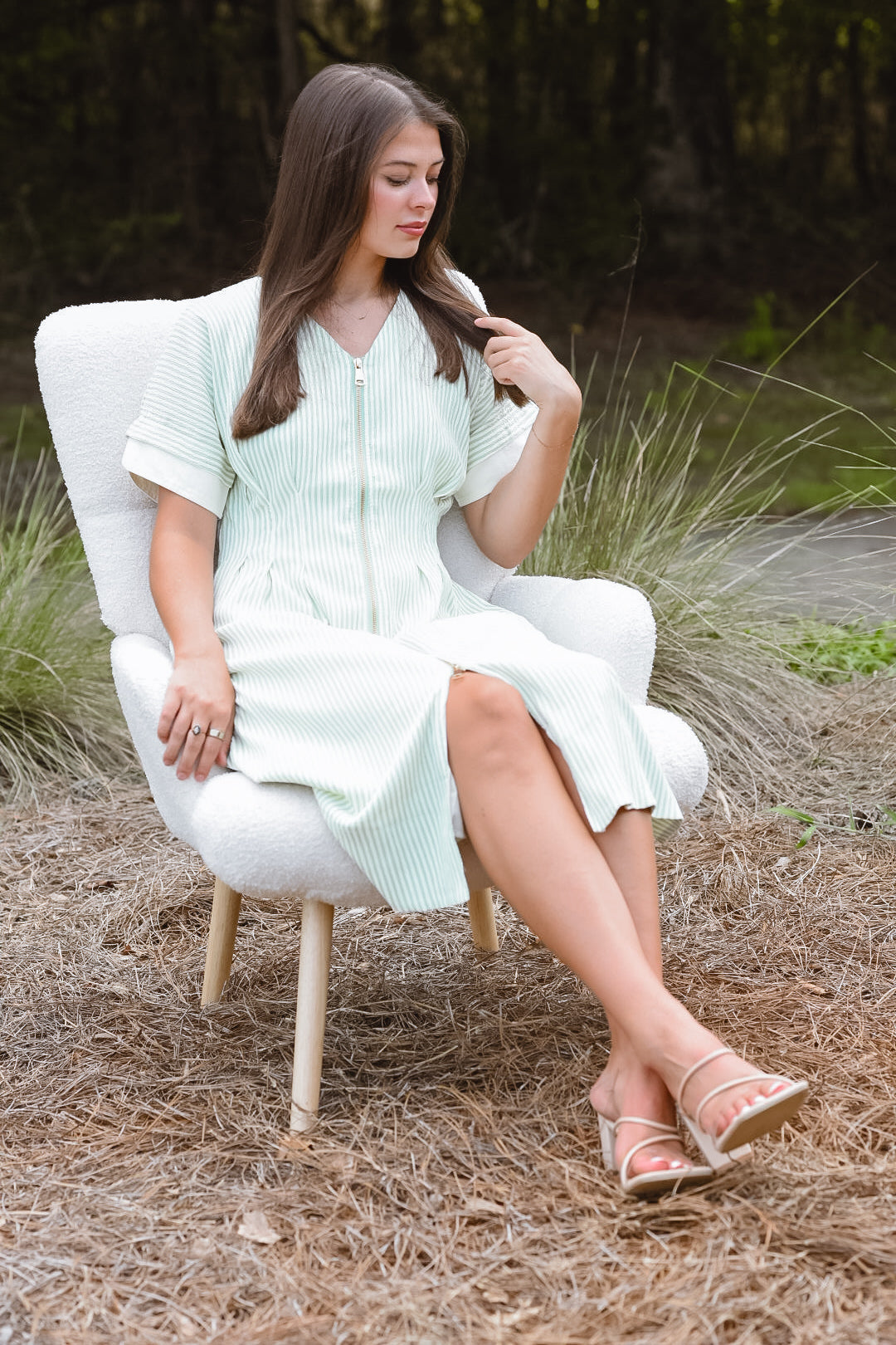 The Sage Breeze Midi Dress