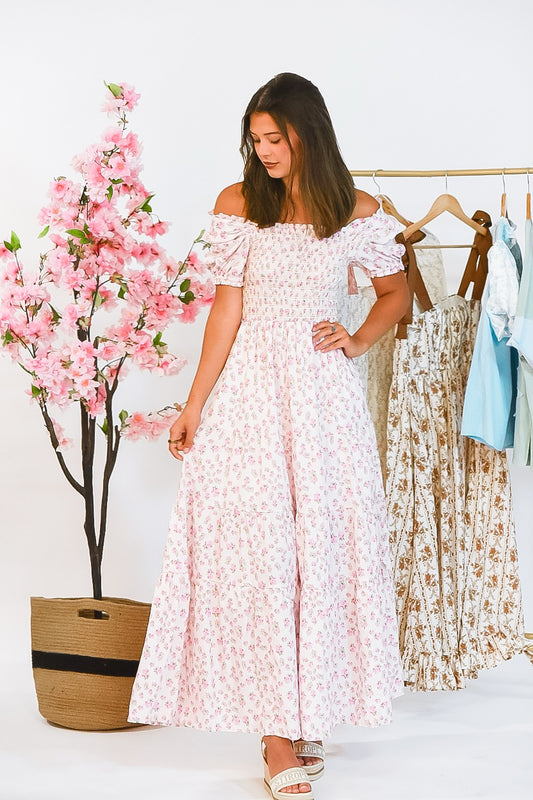 Blossom Belle Pink Floral Dress