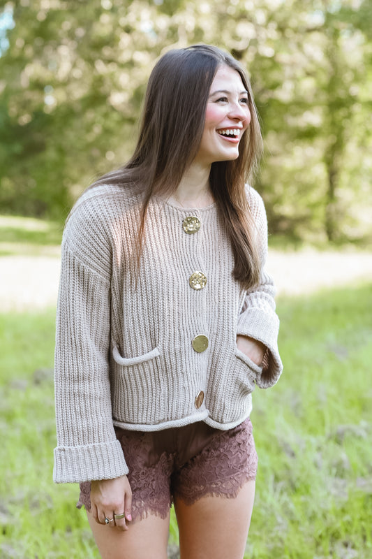 The Blushing Beauty Cardigan