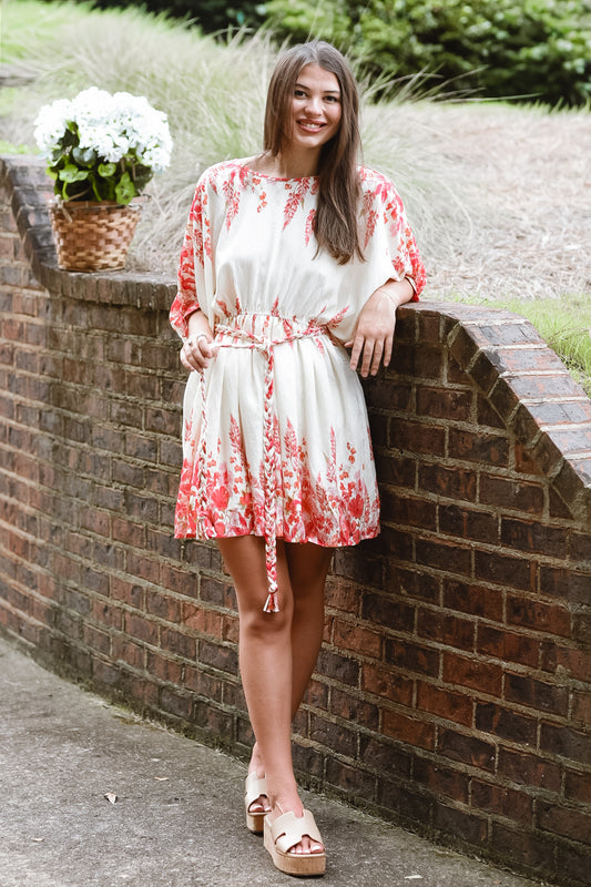 The Coral Bloom Dress
