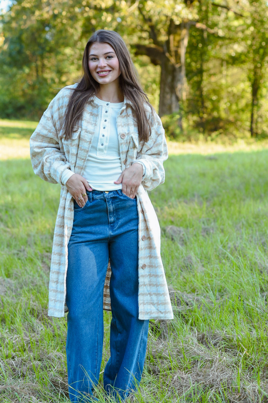 The Harvest Plaid Shacket