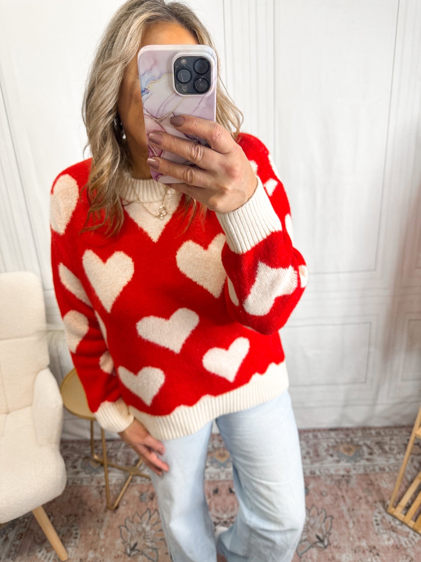 Heart Eyes Cozy Sweater