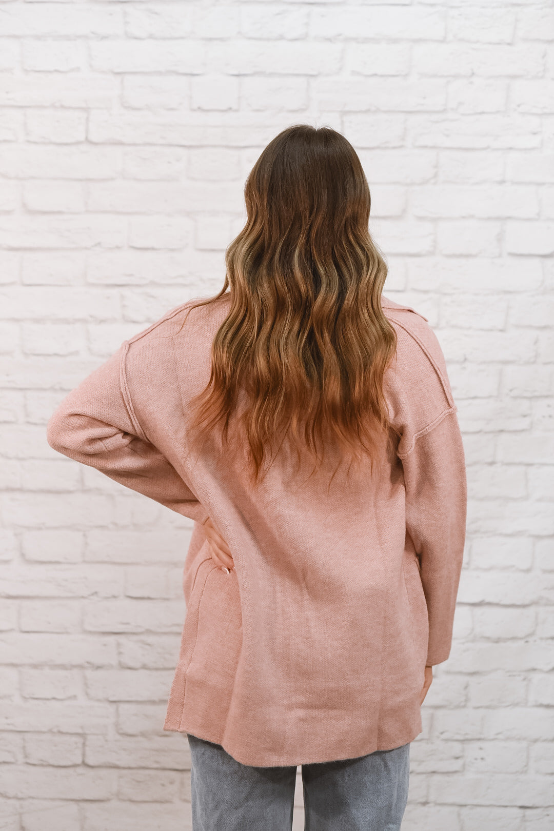 Blush Avenue Sweater Coat