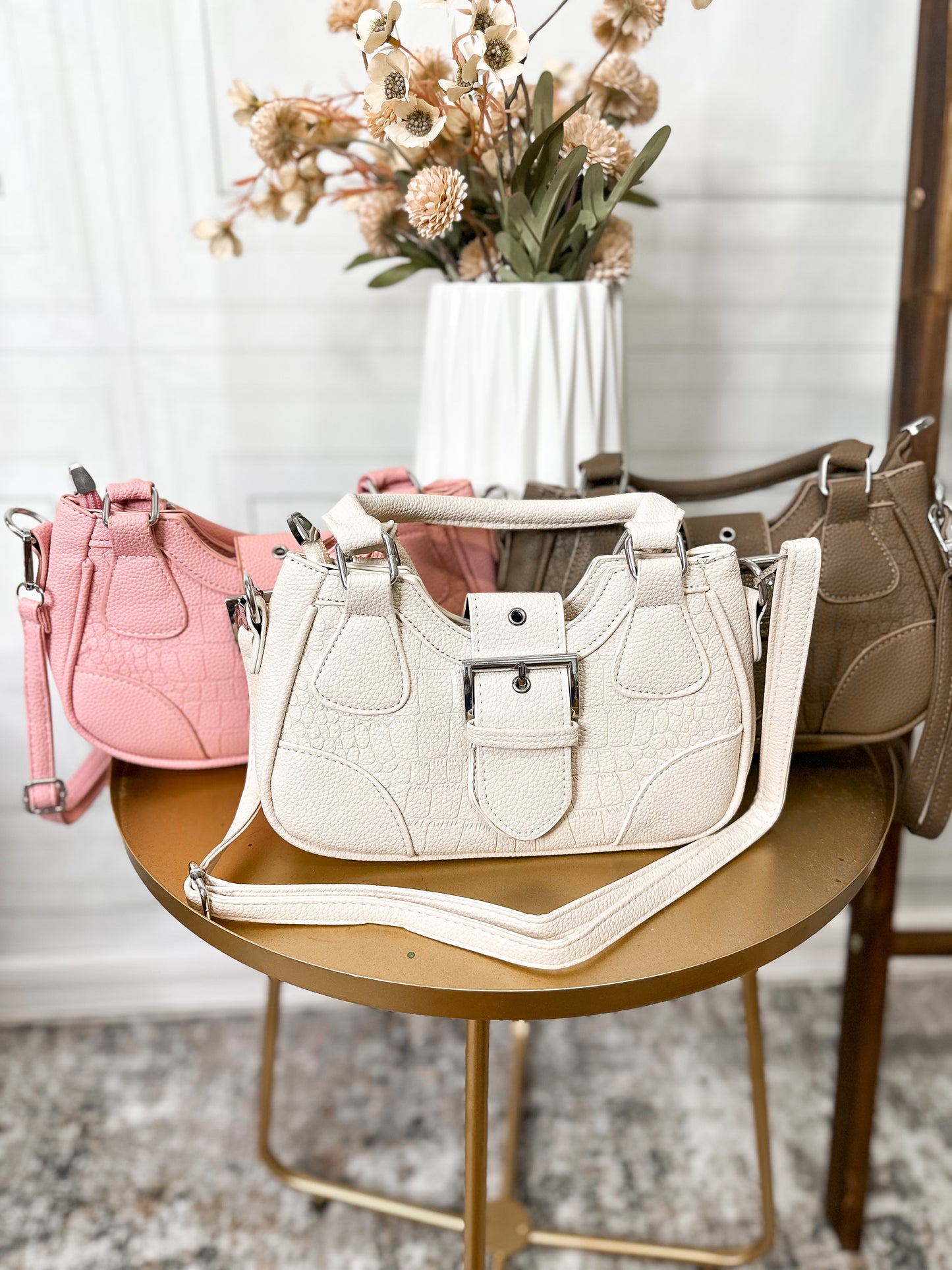 City Chic Buckle Crossbody Bag