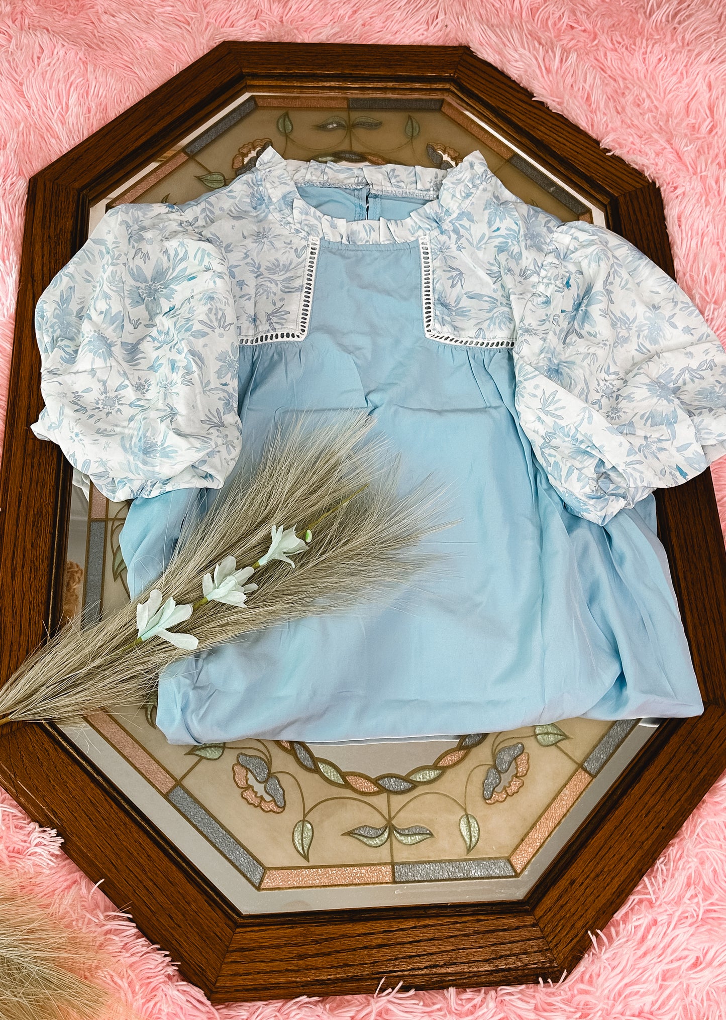 Bluebell Bloom Puff Sleeve Top