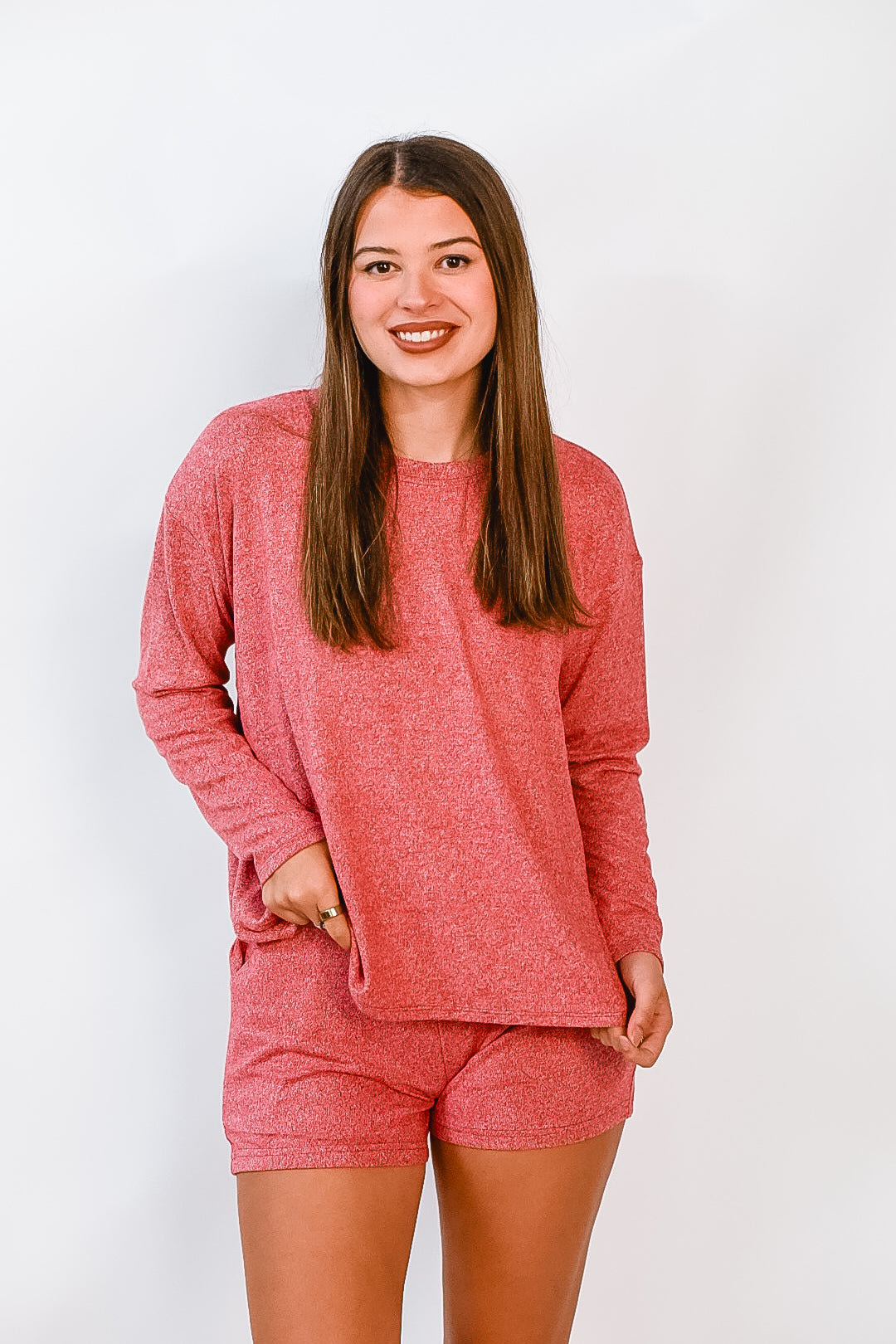 Cozy Luxe Lounge Set (Red)