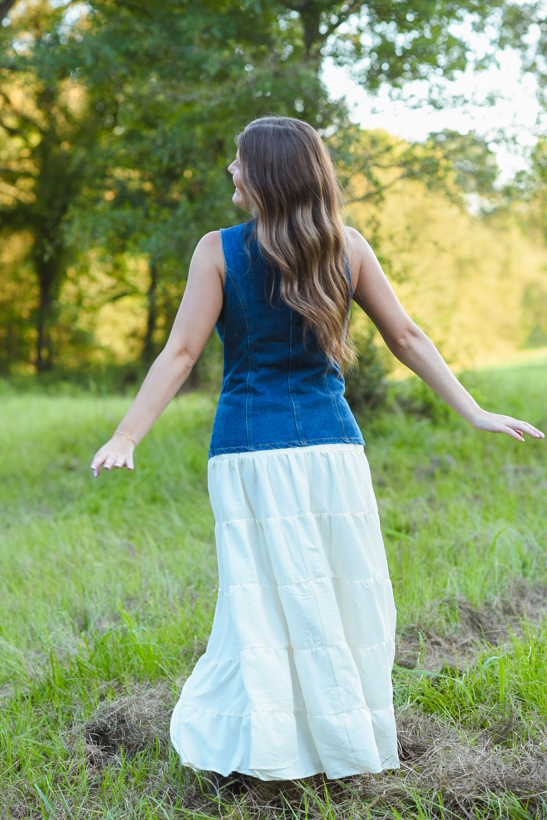 The Blue Belle Denim Vest