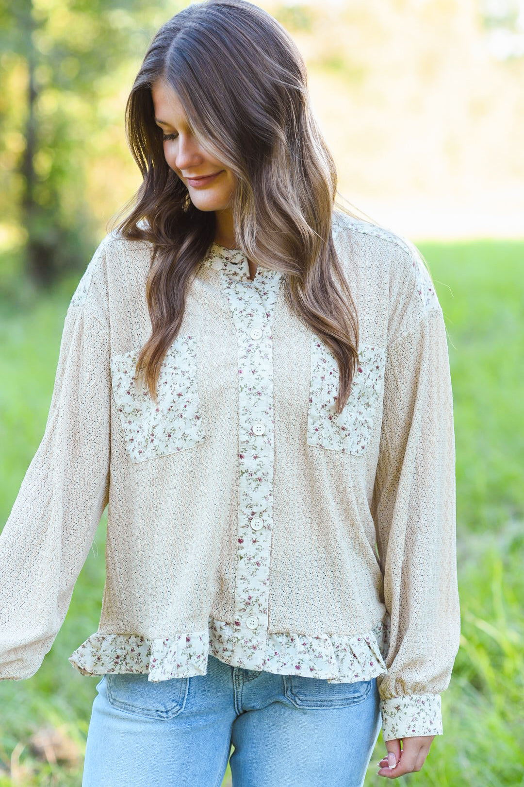 Prairie Days Patchwork Top