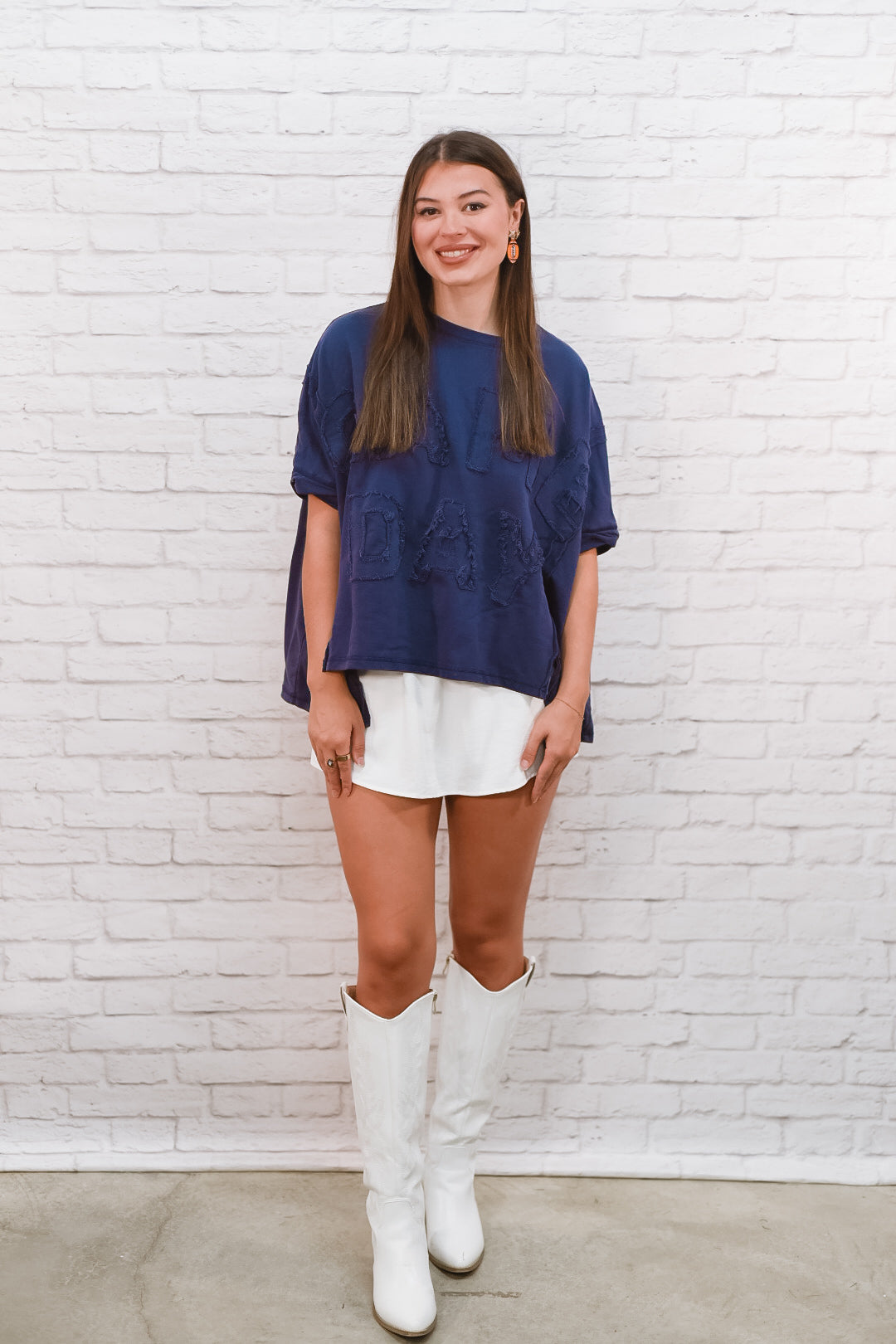Navy Saturday Gameday Top