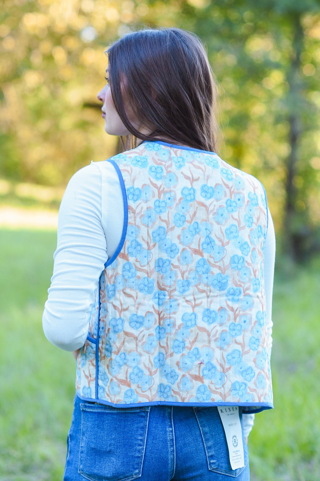 Bluebell Reversible Quilted Vest