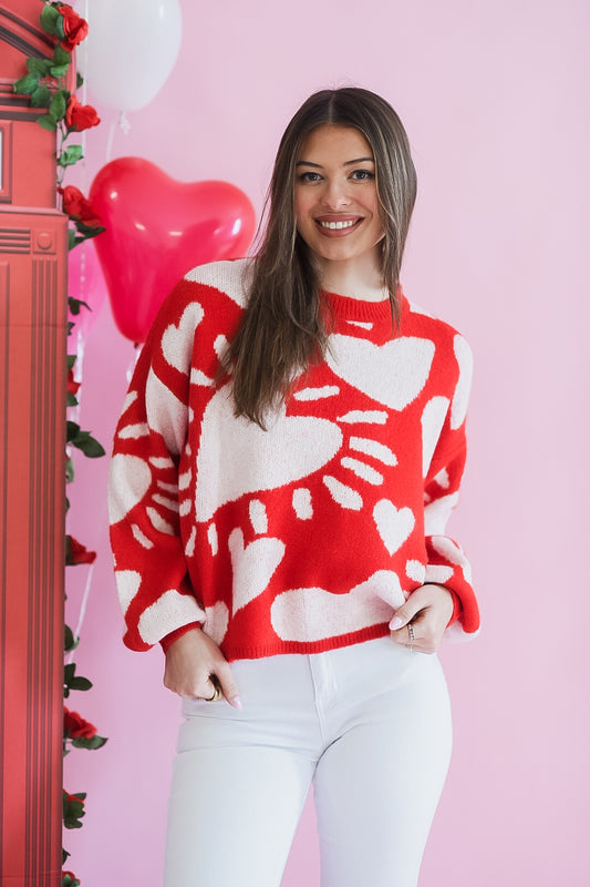 Hearts of Sunshine Sweater