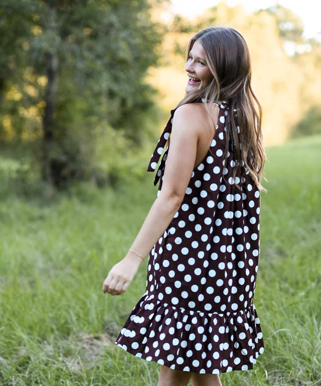 Spotted in Style Polka Dot Dress