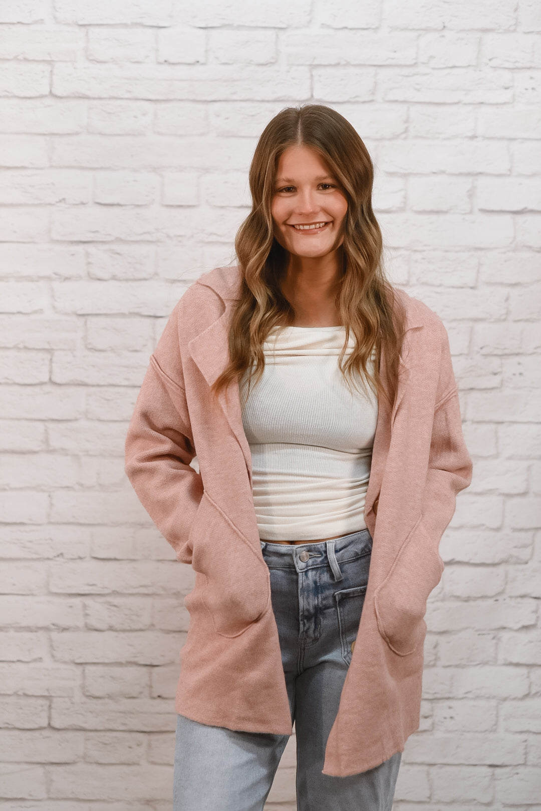Blush Avenue Sweater Coat