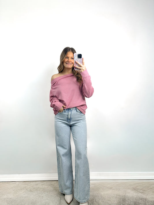 Sweetheart Slouch Top