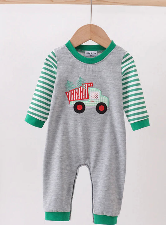 Boys Christmas Truck Jumper (Preorder)