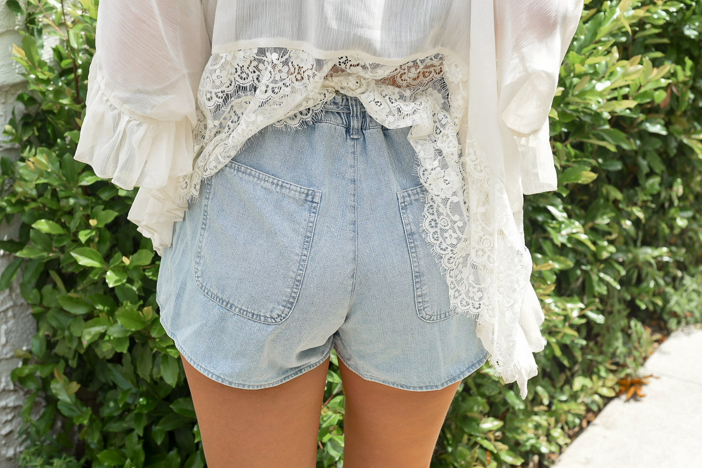 Coastal Cool Denim Skort