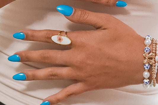 Vintage Floral Ring