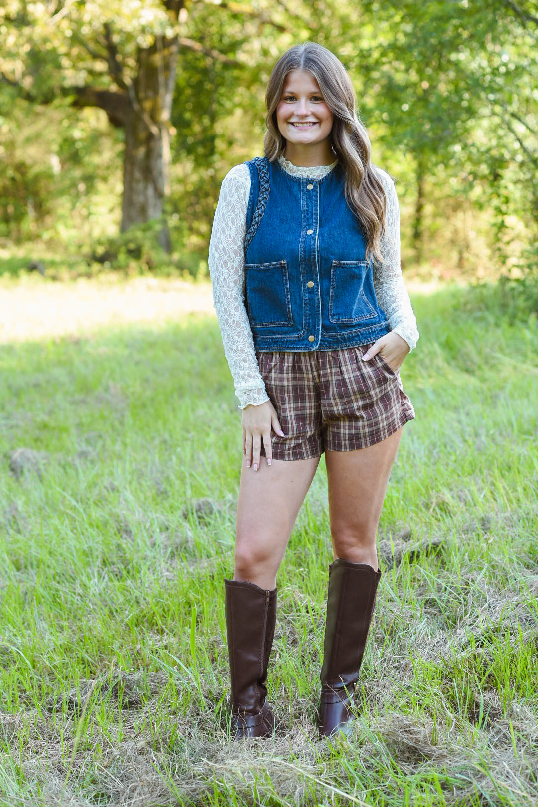 The Main Street Denim Vest