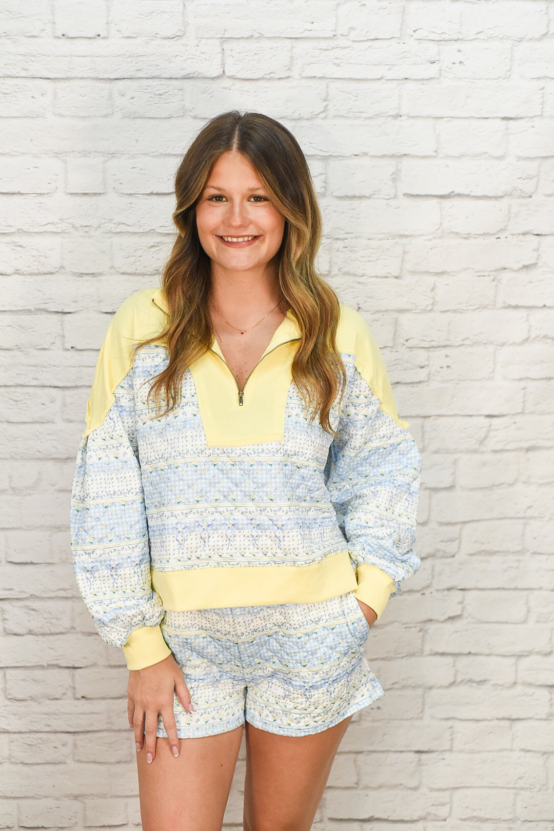 Cool Breeze Quilted Set
