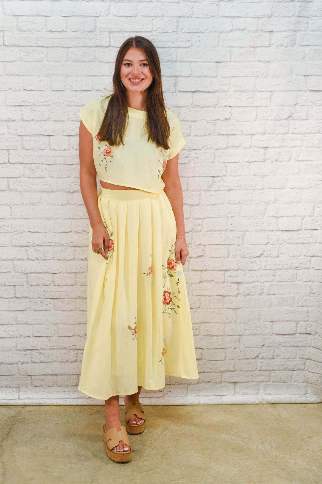 Golden Garden Glow Two-Piece Set