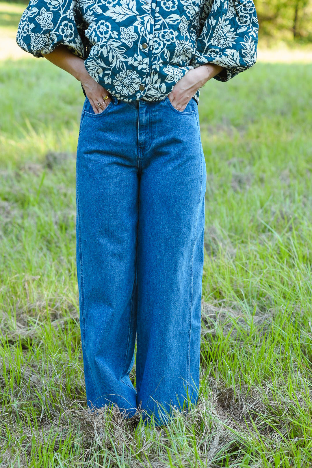 The Downtown Wide-Leg Jeans