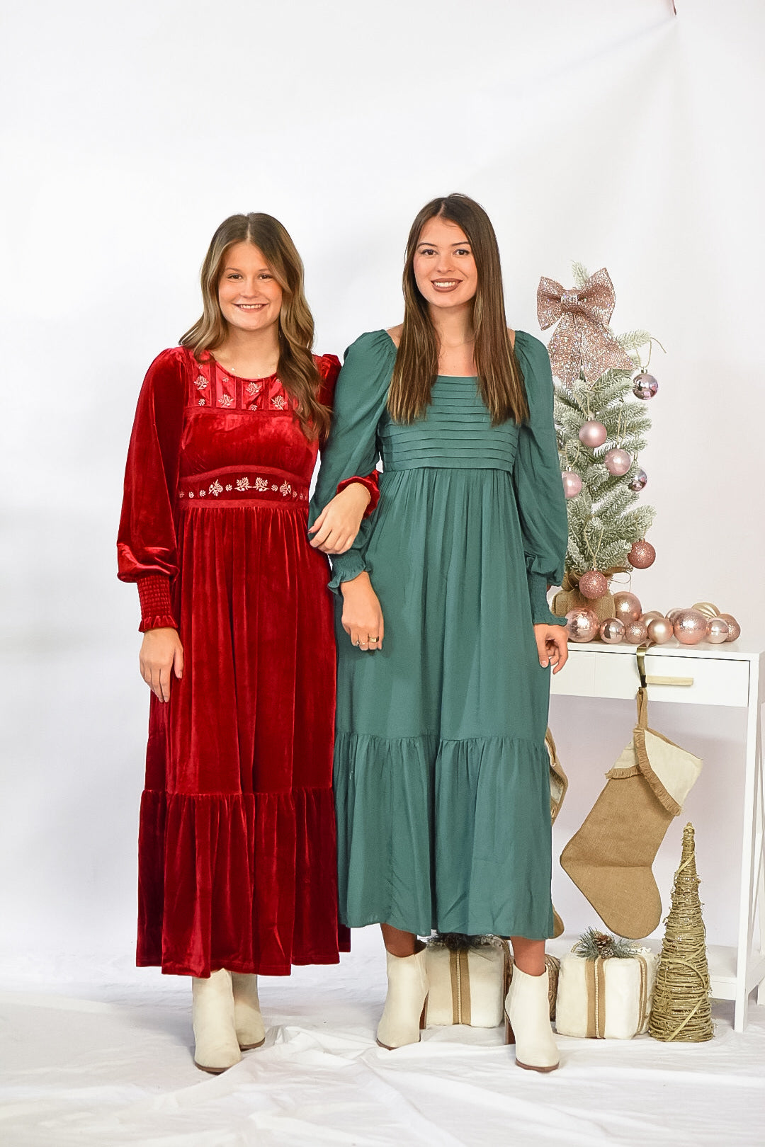 Merry Moments Velvet Maxi Dress