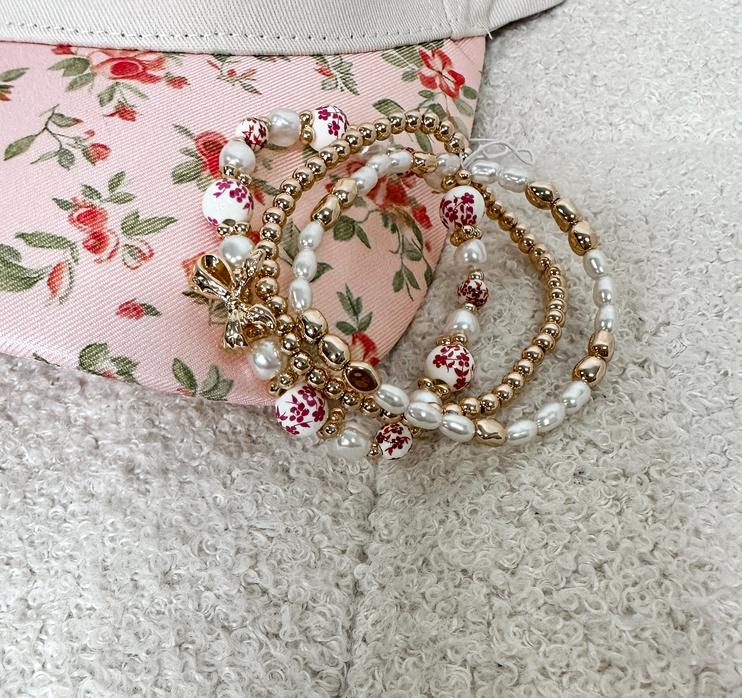 Bloom & Grace Beaded Bracelet Set