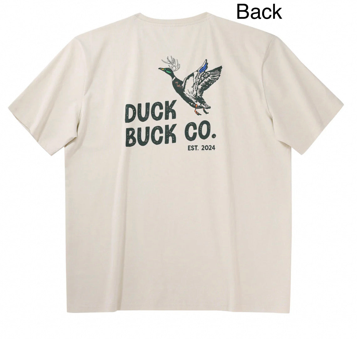 Duck Buck Co Ivory Tee