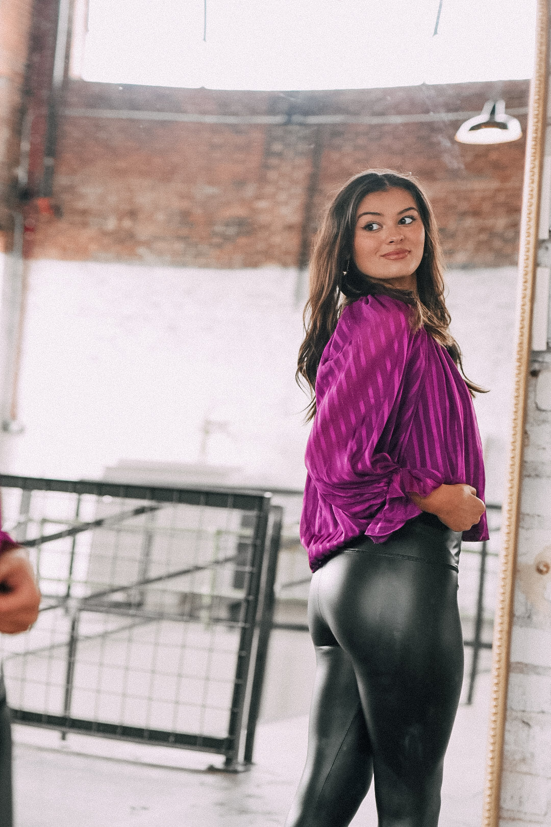 Look Alive Leather Leggings