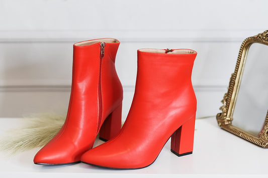 Keep It Real Red Boots